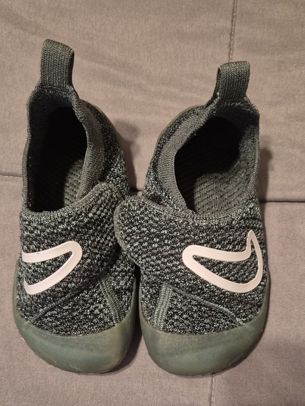 Nike Swoosh Green Toddler Shoes 7c